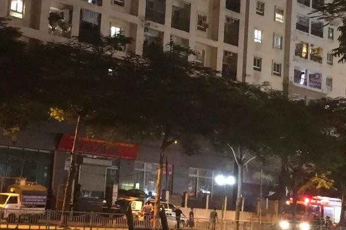 Chung cư xảy ra vụ việc. Ảnh: DT