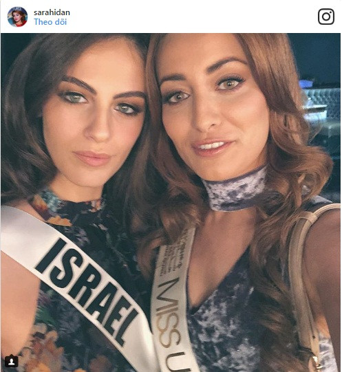 Hoa hậu Iraq phải trốn khỏi quê hương vì selfie với người đẹp Israel ảnh 1