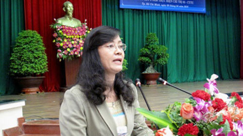 Bà Nguyễn Thị Quyết Tâm. Ảnh: Tuổi Trẻ. Bà Nguyễn Thị Quyết Tâm. Ảnh: Tuổi Trẻ