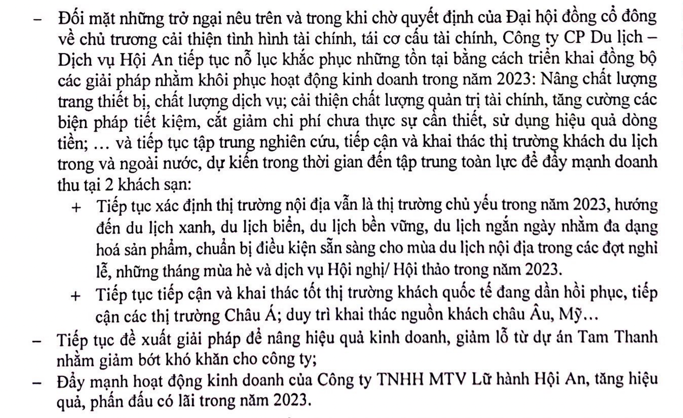 HOT báo cáo phương án khắc phục khả năng bị huỷ niêm yết HOT báo cáo phương án khắc phục khả năng bị huỷ niêm yết