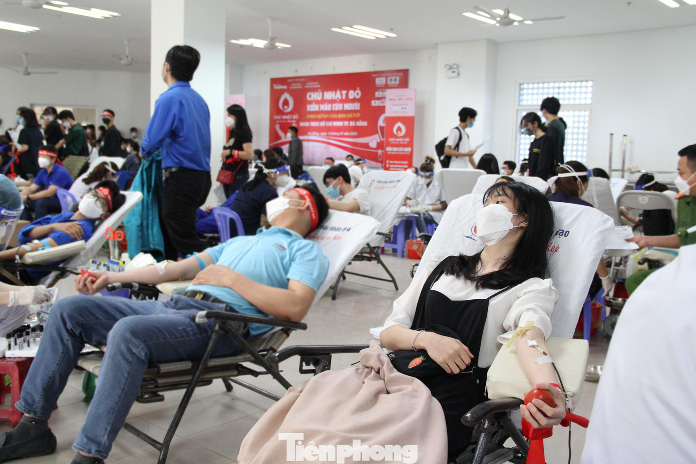 Đà Nẵng đang là địa phương hiện đang có số ca mắc COVID-19 đứng thứ 2 cả nước, bởi vậy, công tác phòng chống dịch tại ngày hội được đặt lên hàng đầu.