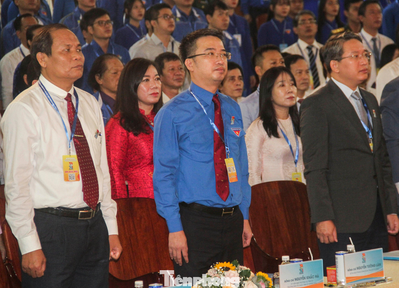 Tham dự Đại hội có ông Nguyễn Hải Ninh - Ủy viên BCH T.Ư Đảng, Bí thư Tỉnh ủy Khánh Hòa; ông Hồ Văn Mừng - Ủy viên Dự khuyết BCH T.Ư Đảng, Bí thư Thành ủy Nha Trang; ông Nguyễn Khắc Toàn - Phó Bí thư Thường trực Tỉnh ủy, Chủ tịch HĐND tỉnh Khánh Hòa; ông Nguyễn Tấn Tuân - Phó Bí thư Tỉnh ủy, Chủ tịch UBND tỉnh Khánh Hòa; ông Hà Quốc Trị - Phó Bí thư Tỉnh ủy, Trưởng Đoàn ĐBQH tỉnh Khánh Hòa; anh Nguyễn Tường Lâm - Bí thư Trung ương Đoàn. Đại hội cũng vinh dự đón Anh hùng LLVT Nguyễn Đức Quân và Mẹ Việt Nam anh hùng Trần Thị Nhị. Tham dự Đại hội có ông Nguyễn Hải Ninh - Ủy viên BCH T.Ư Đảng, Bí thư Tỉnh ủy Khánh Hòa; ông Hồ Văn Mừng - Ủy viên Dự khuyết BCH T.Ư Đảng, Bí thư Thành ủy Nha Trang; ông Nguyễn Khắc Toàn - Phó Bí thư Thường trực Tỉnh ủy, Chủ tịch HĐND tỉnh Khánh Hòa; ông Nguyễn Tấn Tuân - Phó Bí thư Tỉnh ủy, Chủ tịch UBND tỉnh Khánh Hòa; ông Hà Quốc Trị - Phó Bí thư Tỉnh ủy, Trưởng Đoàn ĐBQH tỉnh Khánh Hòa; anh Nguyễn Tường Lâm - Bí thư Trung ương Đoàn. Đại hội cũng vinh dự đón Anh hùng LLVT Nguyễn Đức Quân và Mẹ Việt Nam anh hùng Trần Thị Nhị.