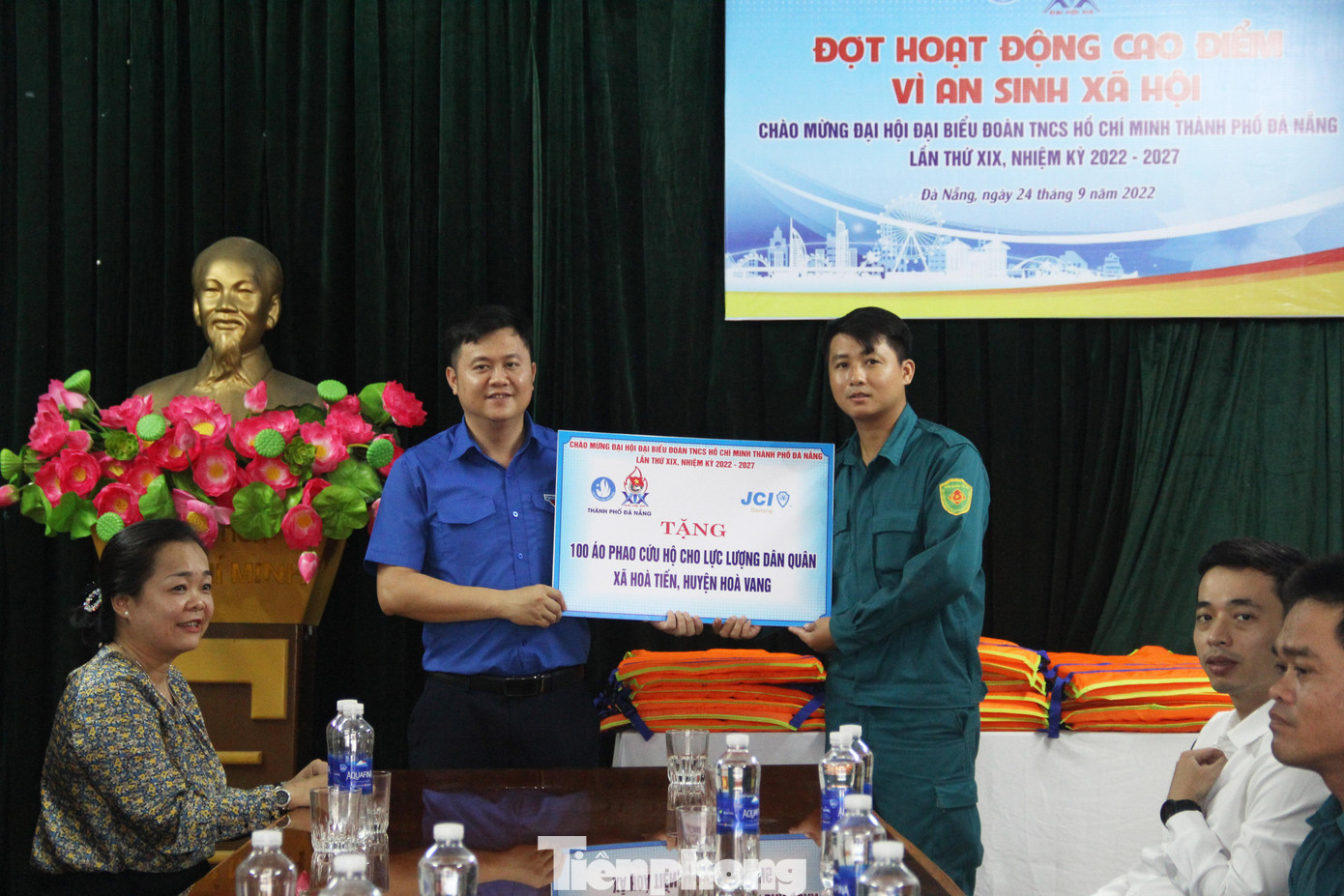 Tổng kinh phí các hoạt động an sinh xã hội cấp thành phố thực hiện trong ngày cao điểm là 150 triệu đồng