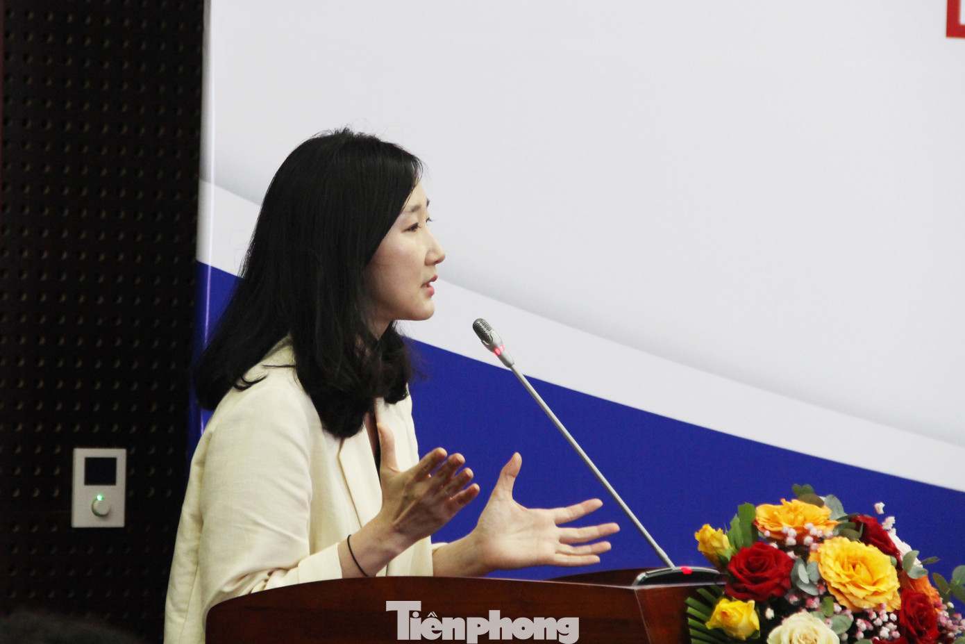 Bà Shin Kyeongluyn - Phó Giám đốc KOTRA tại Đà Nẵng - cho rằng, Đà Nẵng là một trong những điểm đến đầu tư hấp dẫn, bên cạnh Hà Nội và TPHCM.