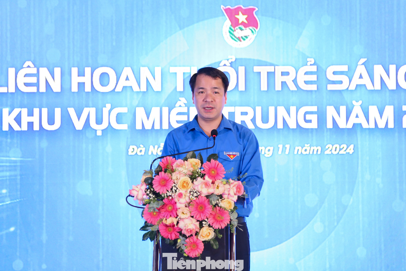 "Phát triển nhanh và bền vững dựa chủ yếu vào khoa học công nghệ, đổi mới sáng tạo và chuyển đổi số là quốc sách hàng đầu, là một trong những động lực quan trọng để phát triển kinh tế - xã hội và bảo vệ Tổ quốc. Trong đó, việc đẩy mạnh hoạt động sáng tạo trong thanh niên có vai trò then chốt", anh Cương nói. "Phát triển nhanh và bền vững dựa chủ yếu vào khoa học công nghệ, đổi mới sáng tạo và chuyển đổi số là quốc sách hàng đầu, là một trong những động lực quan trọng để phát triển kinh tế - xã hội và bảo vệ Tổ quốc. Trong đó, việc đẩy mạnh hoạt động sáng tạo trong thanh niên có vai trò then chốt", anh Cương nói.