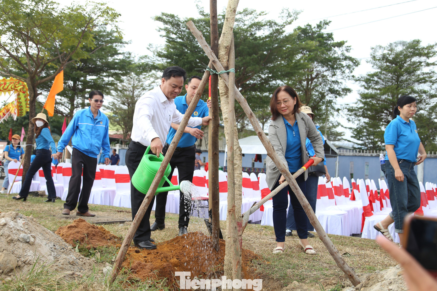 Những năm qua, LĐLĐ thành phố triển khai nhiều mô hình để lan tỏa phong trào trồng xanh