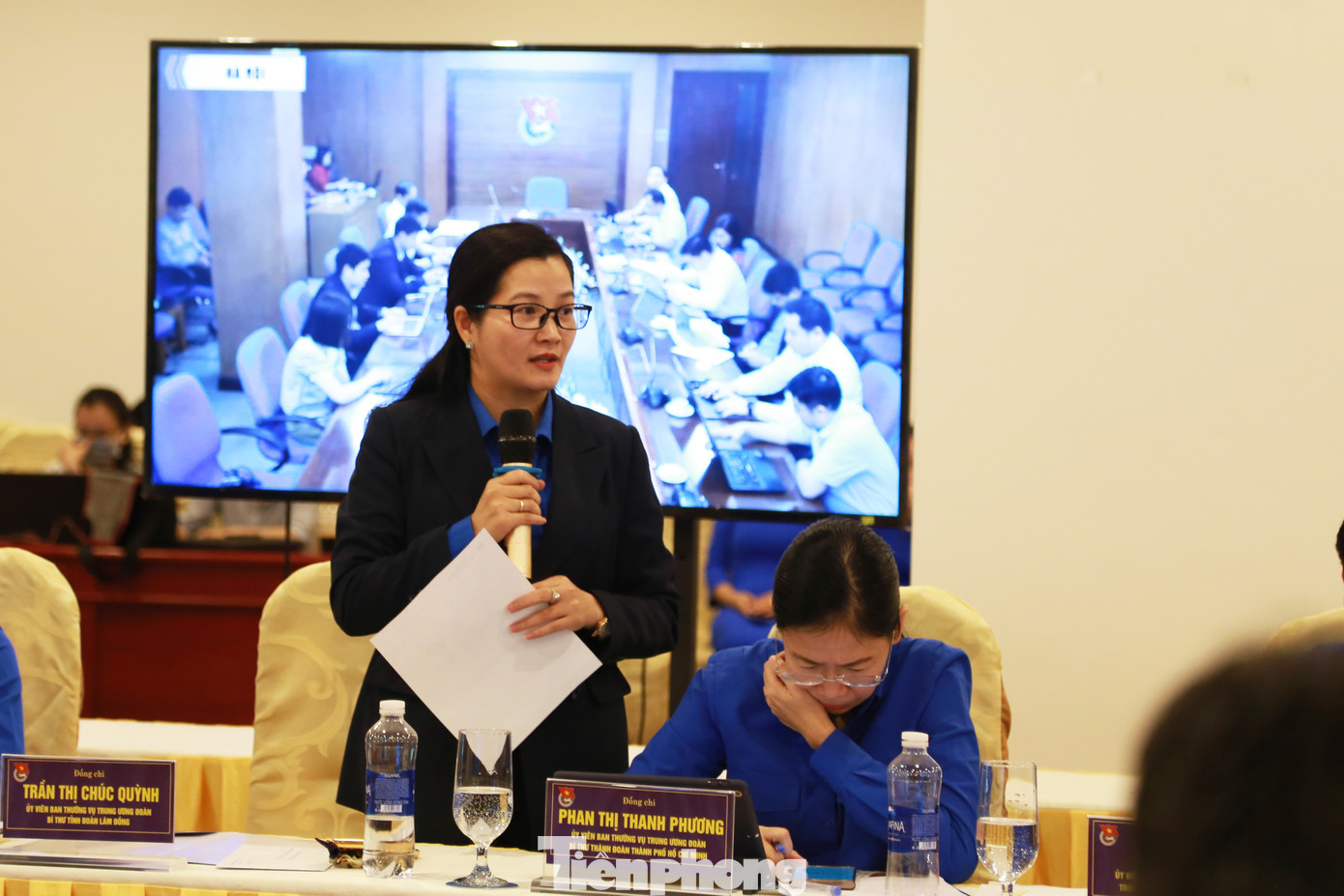 Bí thư Tỉnh Đoàn Lâm Đồng Trần Thị Chúc Quỳnh đề xuất khơi thông vốn khởi nghiệp cho thanh niên. Bí thư Tỉnh Đoàn Lâm Đồng Trần Thị Chúc Quỳnh đề xuất khơi thông vốn khởi nghiệp cho thanh niên.