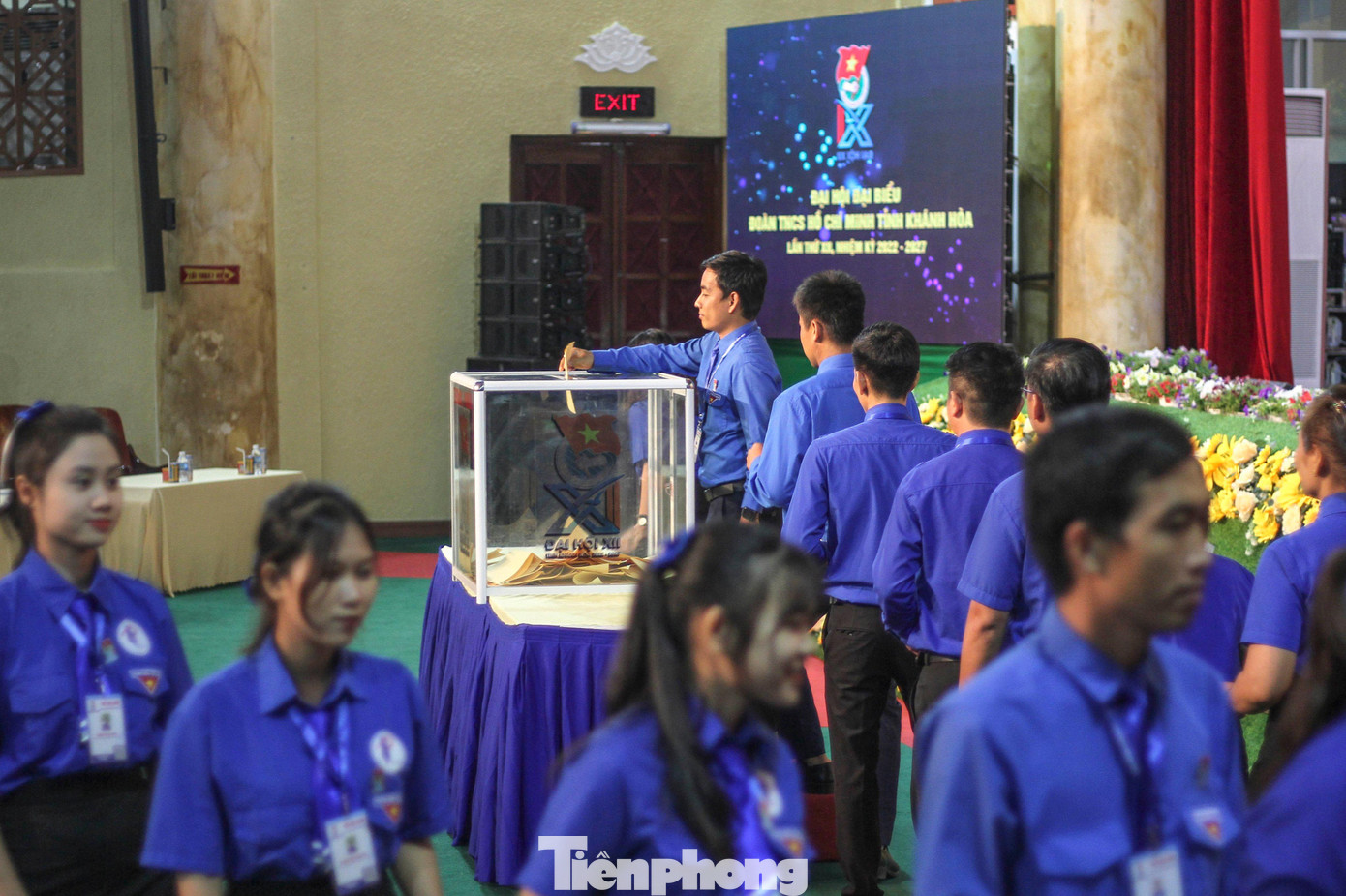 Theo anh Nguyễn Phú Ân - Trưởng Ban kiểm phiếu, số phiếu phát ra tại Đại hội là 291 phiếu, thu vào là 291 phiếu trong đó có 288 phiếu hợp lệ, 3 phiếu không hợp lệ.