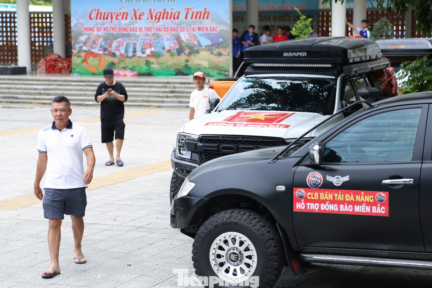 Chuyến xe nghĩa tình lần này, khoảng 30 tình nguyện viên của CLB cùng 15 xe bán tải và một xe container sẽ trực tiếp vận chuyển tấm lòng của Đà Nẵng gửi gắm đến bà con vùng lũ ở Lào Cai và Yên Bái.