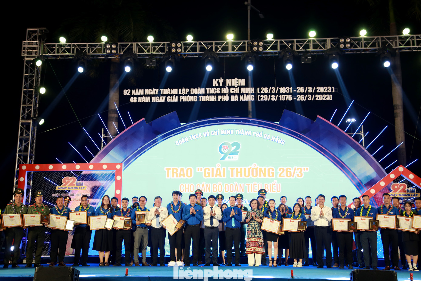 Thành Đoàn trao “Giải thưởng 26/3” năm 2023 cho 52 cán bộ đoàn tiêu biểu có sáng kiến, mô hình, giải pháp mới, tiêu biểu, được áp dụng thành công vào thực tiễn công tác Đoàn và phong trào thanh thiếu nhi thành phố, có ý nghĩa lớn đối với cộng đồng xã hội.