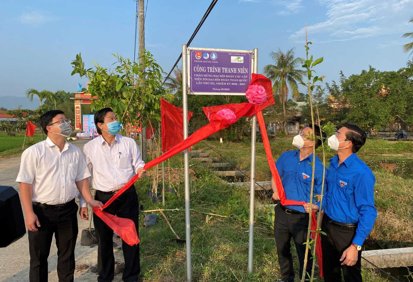Đây là công trình thanh niên chào mừng Đại hội Đoàn các cấp, tiến tới Đại hội Đoàn toàn quốc lần thứ XII (nhiệm kì 2022 - 2027) Đây là công trình thanh niên chào mừng Đại hội Đoàn các cấp, tiến tới Đại hội Đoàn toàn quốc lần thứ XII (nhiệm kì 2022 - 2027)
