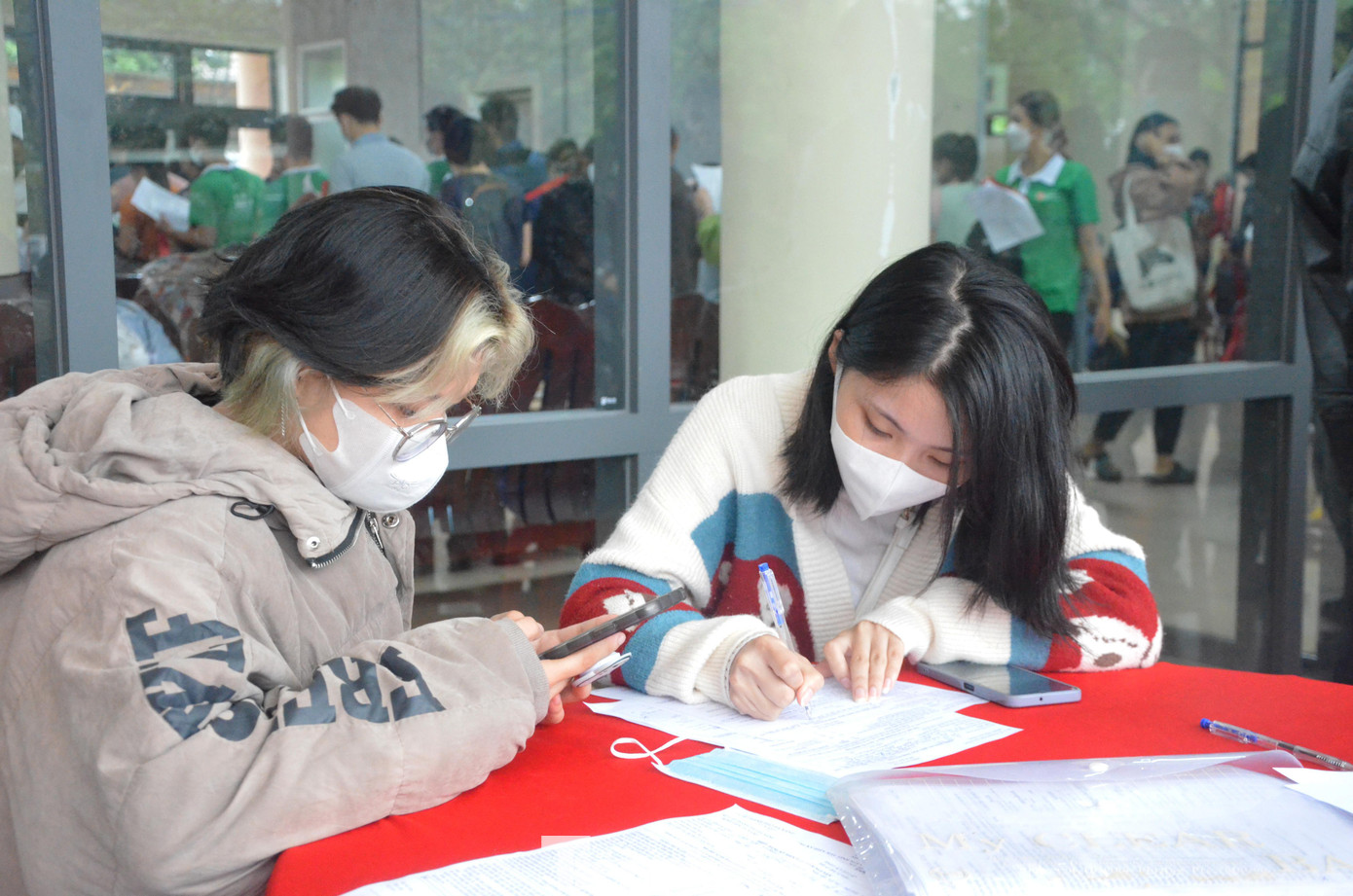 Năm nay, ngoài hình thức đăng ký hiến máu truyền thống, Khoa Huyết học - Bệnh viện Đà Nẵng cũng &quot;số hóa&quot; việc đăng ký hiến máu bằng mã QR.