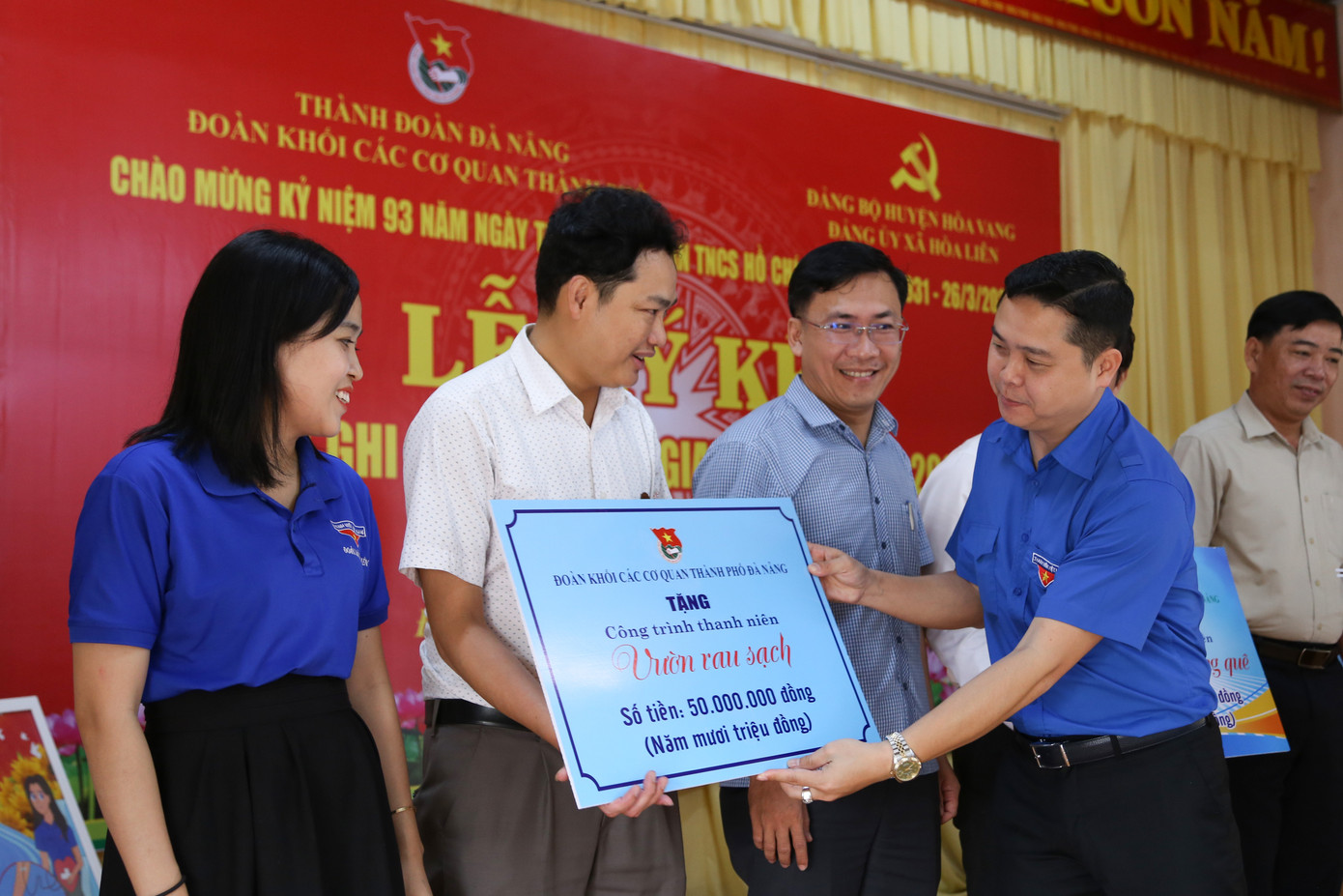 Trong Tháng Thanh niên, đơn vị thực hiện 5 công trình, phần việc trên địa bàn xã