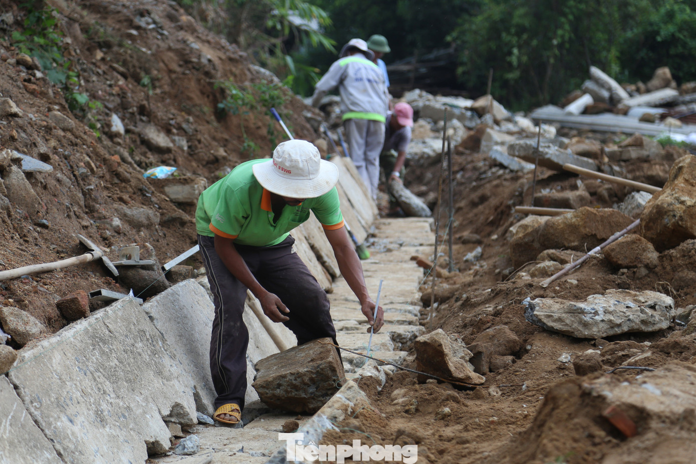 Hiện, dự án hoàn thành khoảng 95% tiến độ. Các công nhân đang tích cực hoàn thiện hệ thống đường dẫn xung quanh thành lũy. Đơn vị thi công cũng đang chờ các trụ điện nằm trong di tích được di dời để nhanh chóng hoàn thành việc trùng tu.