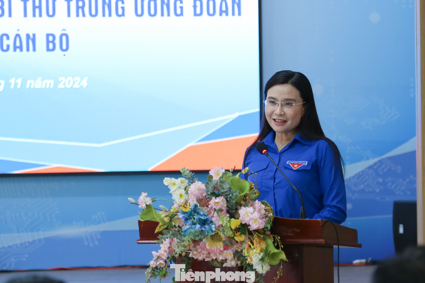 Chị Nguyễn Phạm Duy Trang gửi gắm kỳ vọng đến tân Bí thư Thành Đoàn Đà Nẵng. Chị Nguyễn Phạm Duy Trang gửi gắm kỳ vọng đến tân Bí thư Thành Đoàn Đà Nẵng.