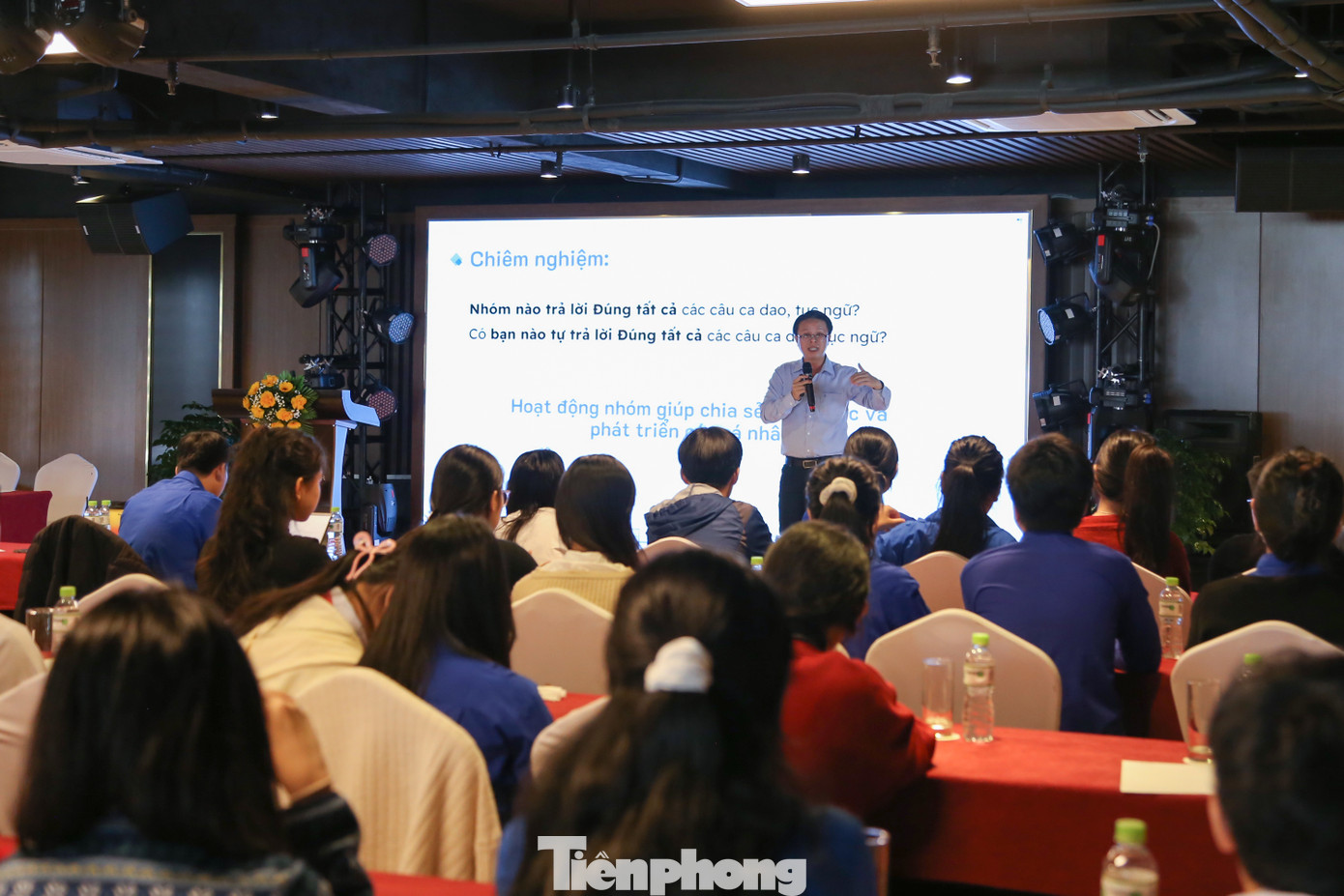 Với sự hỗ trợ của các chuyên gia, các dự án xây Trường học Xanh của học sinh trên địa bàn Đà Nẵng được "chắp cánh". Ảnh: Giang Thanh