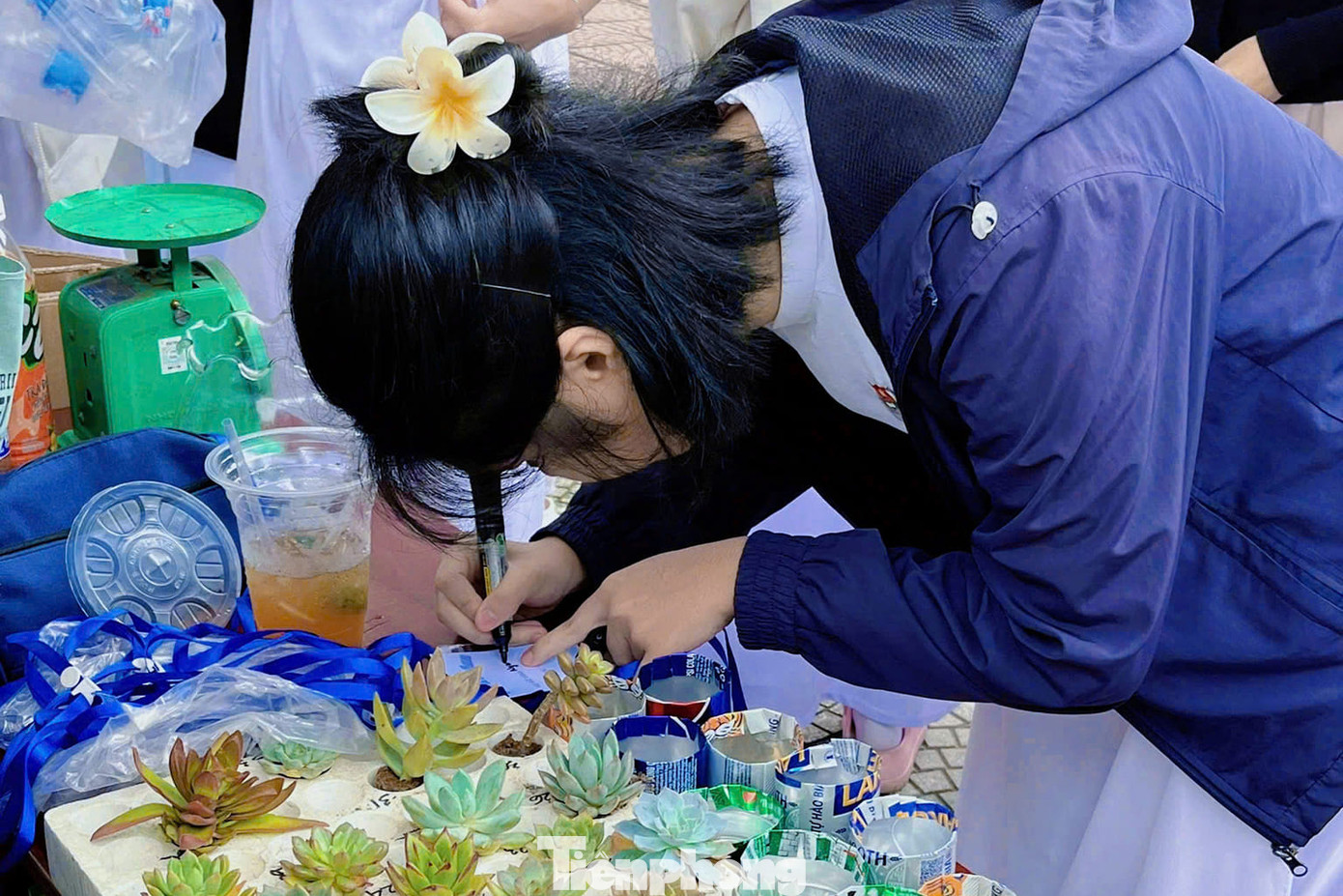 Thời gian qua, nhiều mô hình tái chế rác, lan tỏa thói quen phân loại rác được triển khai trong các trường học ở Đà Nẵng