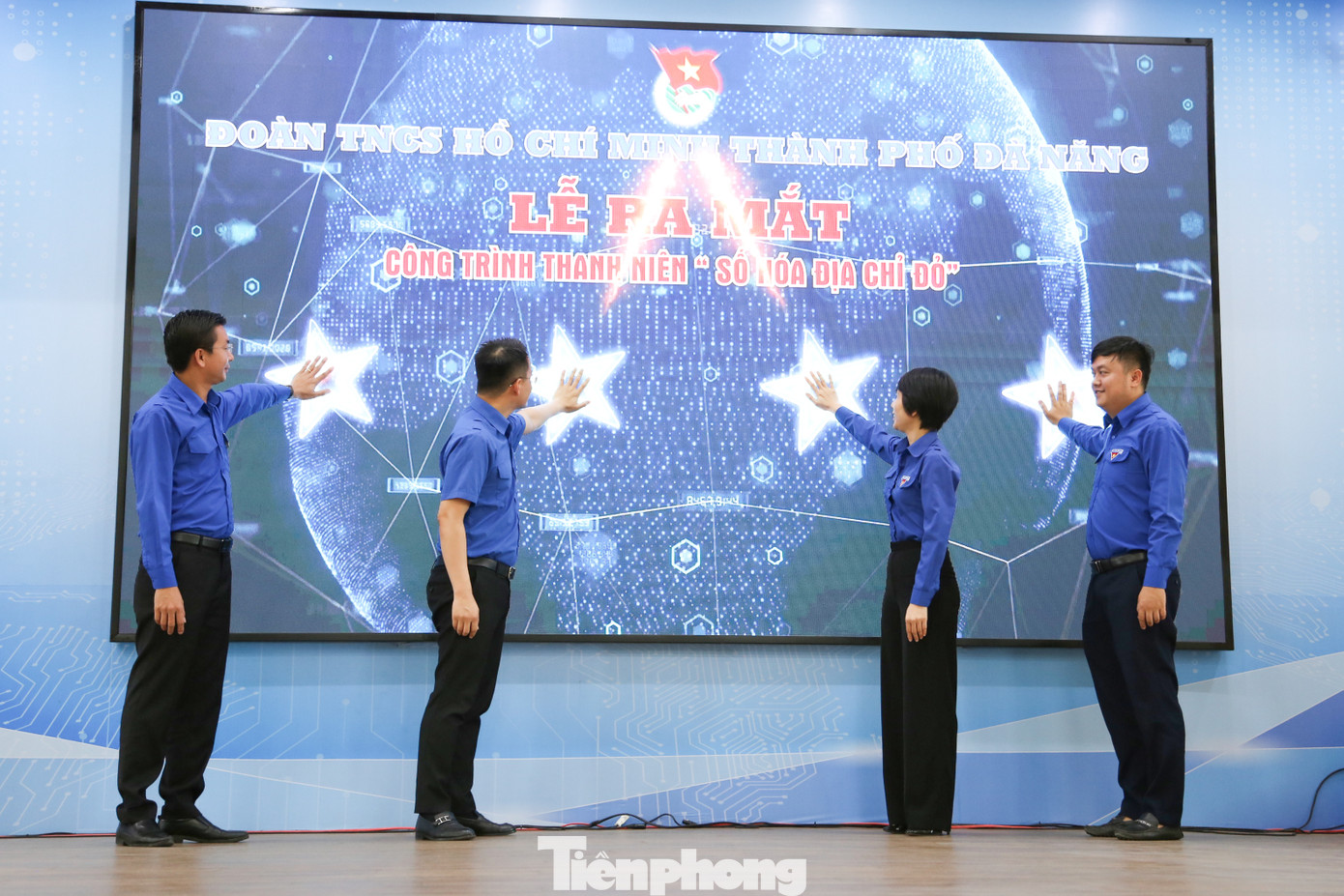 Sáng 23/7, Thành Đoàn Đà Nẵng tổ chức Lễ Khánh thành và bàn giao công trình thanh niên Số hóa địa chỉ đỏ năm 2023 và chính thức ra mắt bản đồ số các địa chỉ đỏ trên địa bàn. Ảnh: Giang Thanh