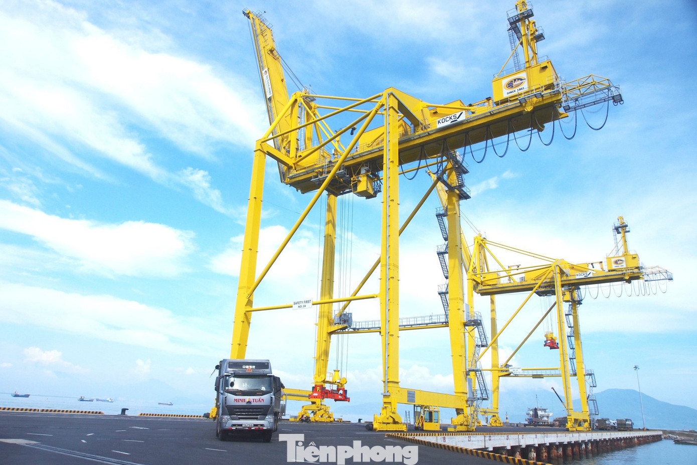 Logistics đường biển của Đà Nẵng có năng suất hạn chế so với vị thế là trung tâm trung chuyển của vùng. Ảnh: Giang Thanh