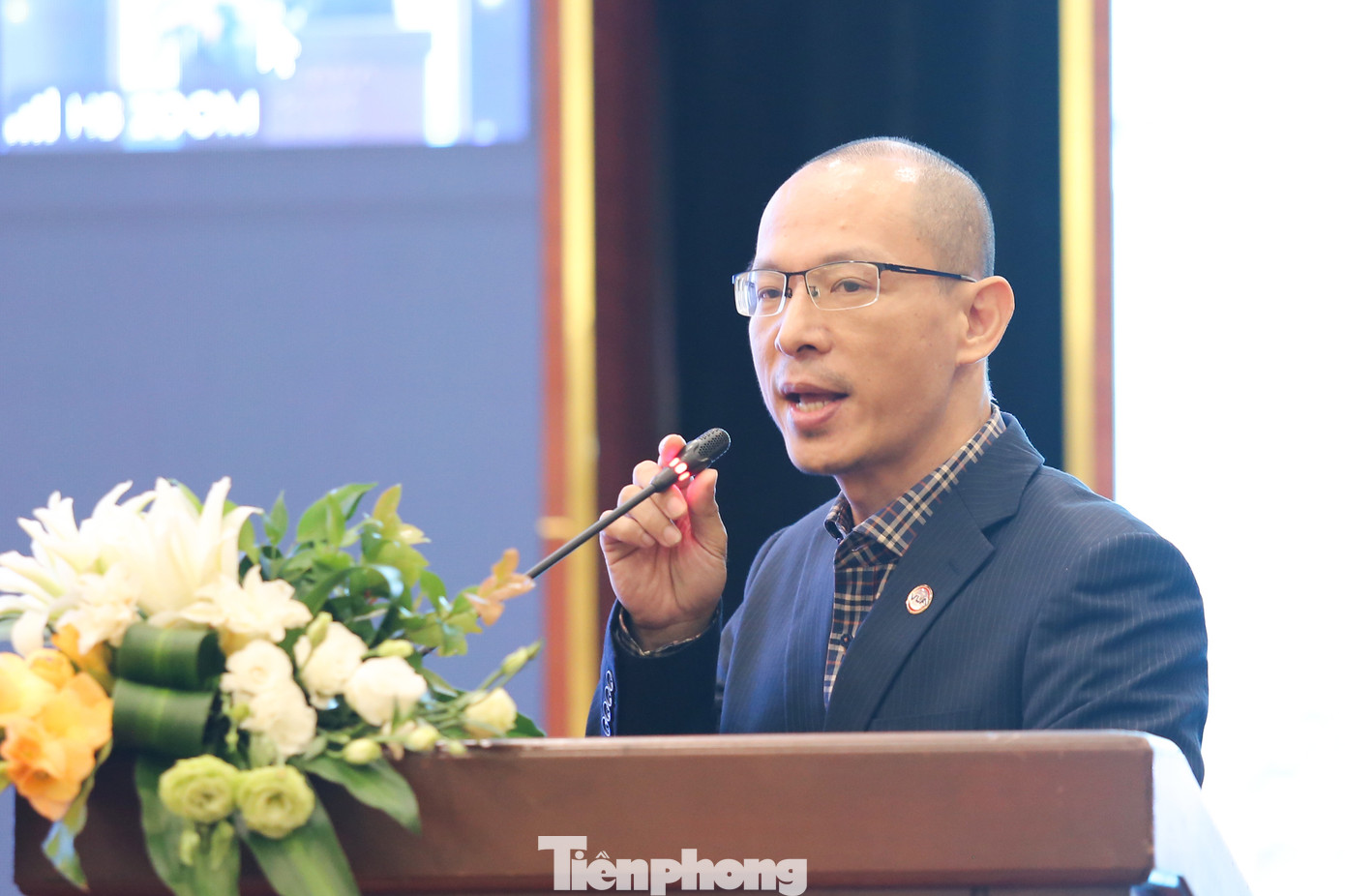 Ông Dương Tiến Lâm - Trưởng Văn phòng đại diện Hiệp hội doanh nghiệp logistics Việt Nam tại Đà Nẵng.