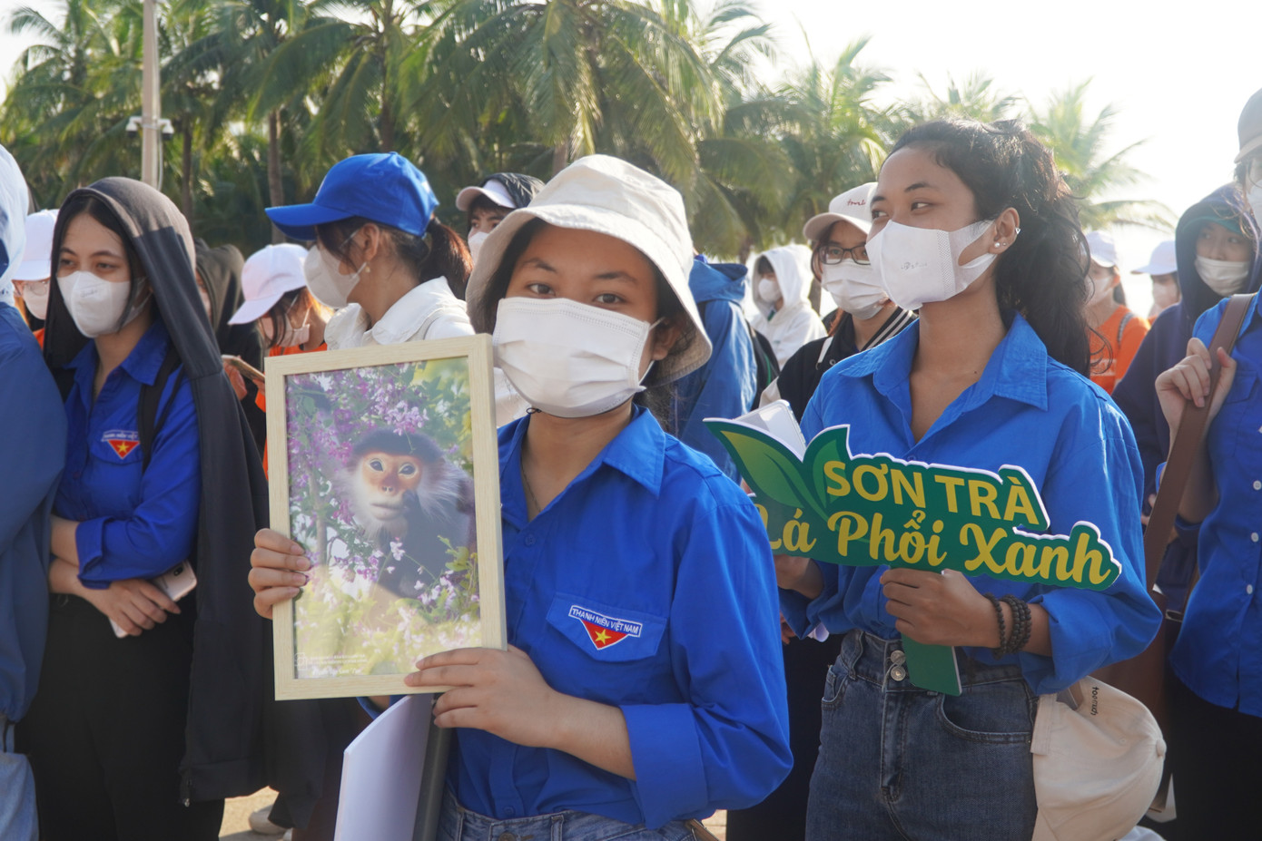 Hoạt động lan toả thông điệp sống xanh, chung tay bảo vệ ngôi nhà của voọc chà vá chân nâu