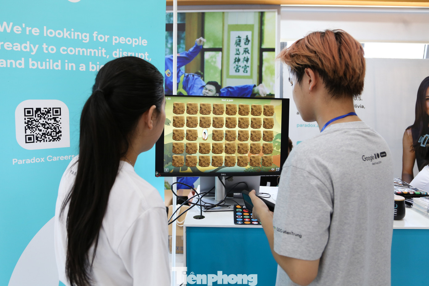 Các bạn trẻ yêu công nghệ có cơ hội trải nghiệm, thực hành những công nghệ mới nhất