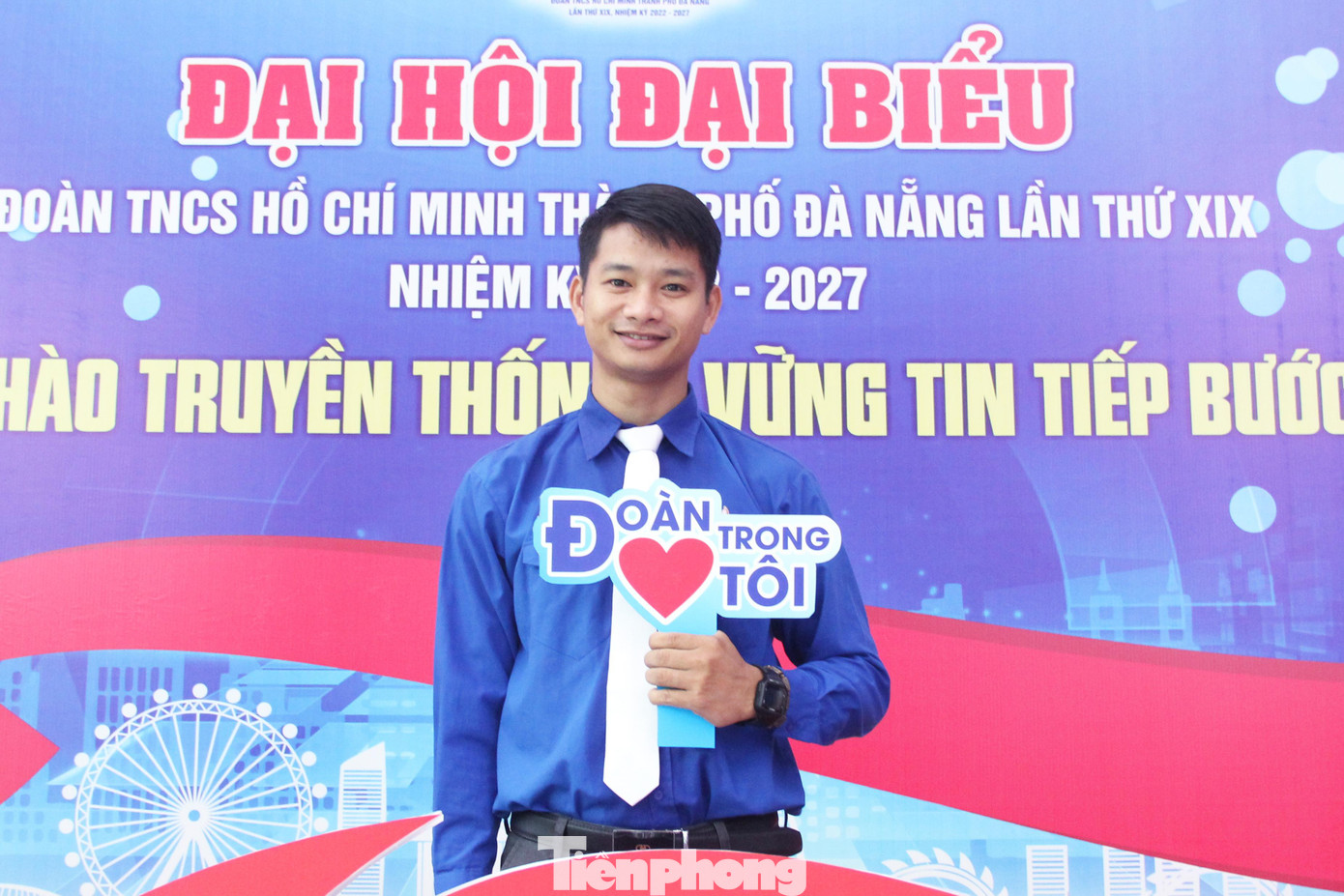 Anh Ngô Phi Hà, Bí thư Đoàn Trường CĐ Lương thực - Thực phẩm. Ảnh: Giang Thanh Anh Ngô Phi Hà, Bí thư Đoàn Trường CĐ Lương thực - Thực phẩm. Ảnh: Giang Thanh