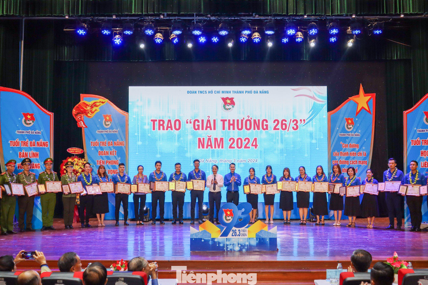 Năm nay, 48 cán bộ Đoàn cơ sở được Thành Đoàn Đà Nẵng trao tặng Giải thưởng này