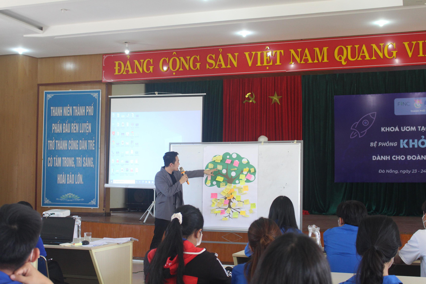 Chân dung các nhà khởi nghiệp được phác họa qua ý kiến của các bạn sinh viên tham gia khóa tập huấn