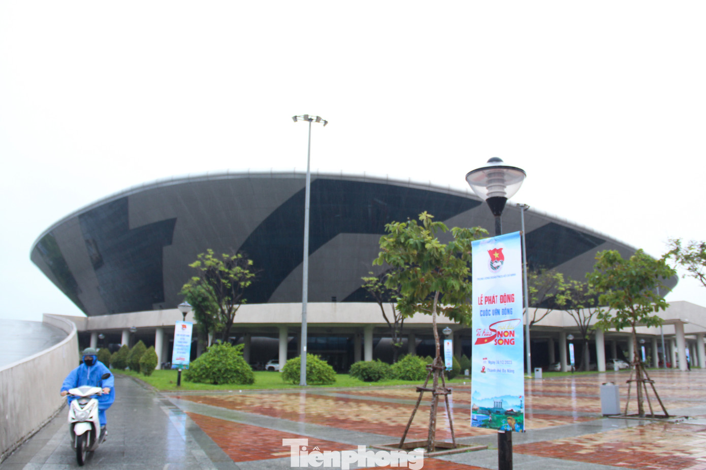 Cung Thể thao Tiên Sơn là nơi sẽ diễn ra lễ phát động Cuộc vận động Tự hào một dải non sông. Ảnh: Giang Thanh