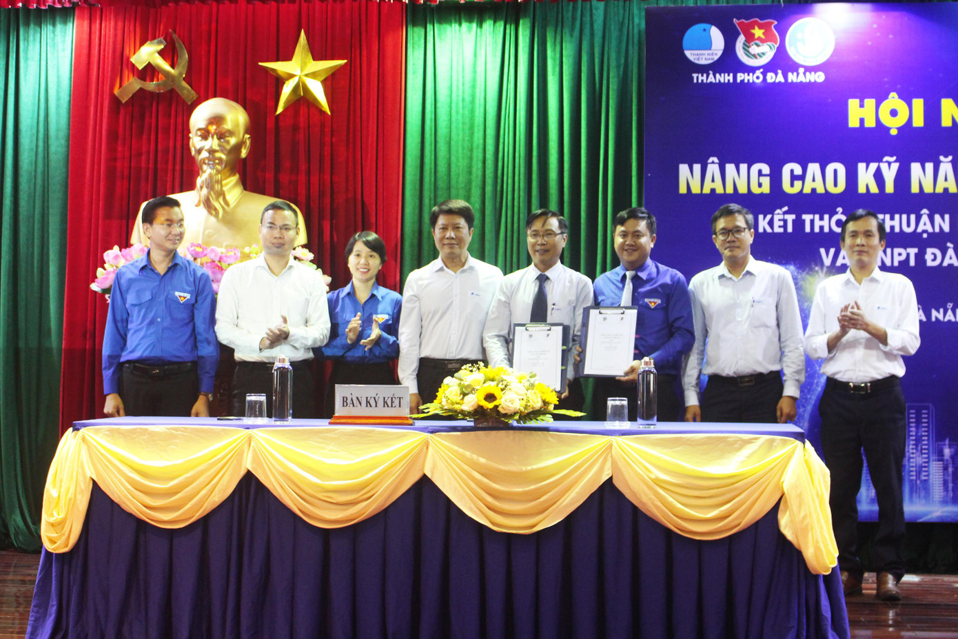 Thành Đoàn Đà Nẵng và VNPT Đà Nẵng kí kết hợp tác để thúc đẩy chuyển đổi số trong hoạt động Đoàn