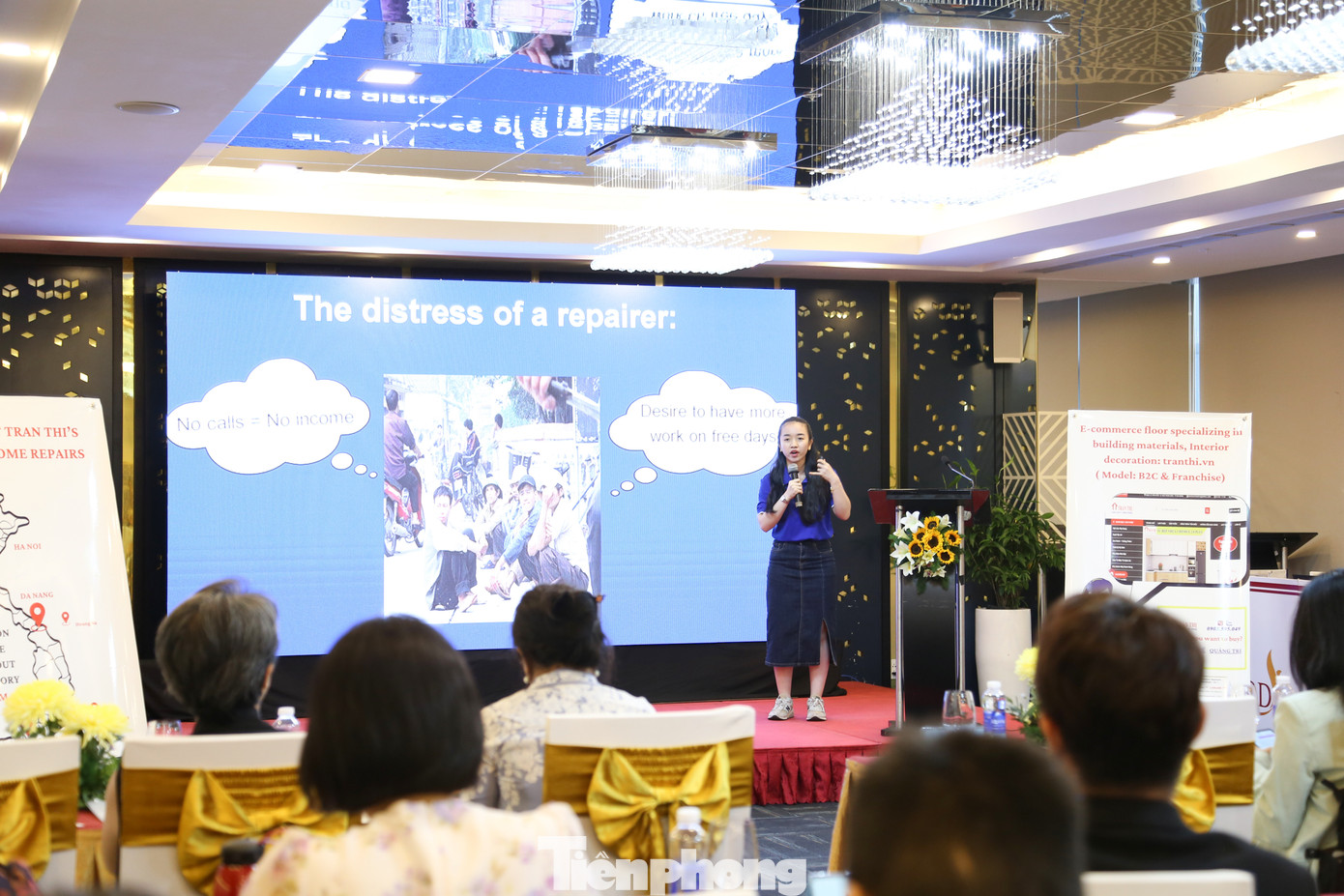 Các startup giới thiệu các dự án đến với các nhà đầu tư, quỹ đầu tư.