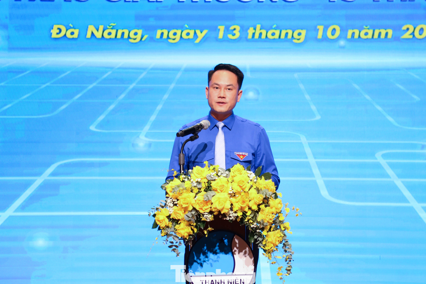 Phó Chủ tịch thường trực T.Ư Hội LHTN Việt Nam Nguyễn Kim Quy phát biểu tại chương trình. Ảnh: Giang Thanh Phó Chủ tịch thường trực T.Ư Hội LHTN Việt Nam Nguyễn Kim Quy phát biểu tại chương trình. Ảnh: Giang Thanh