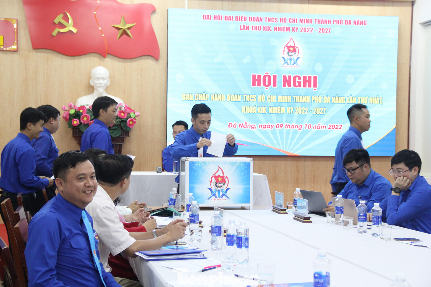 Toàn cảnh Hội nghị BCH Đoàn TNCS TP Đà Nẵng khóa XIX lần thứ nhất. Ảnh: Giang Thanh