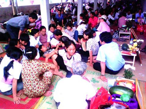 Một trung tâm áp vong ở Hà Nam 