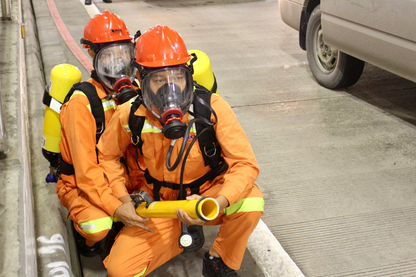 Tuy chỉ là diễn tập nhưng sự tập trung của các chiến sĩ luôn cao độ, cố gắng hoàn thành các nhiệm vụ được giao.