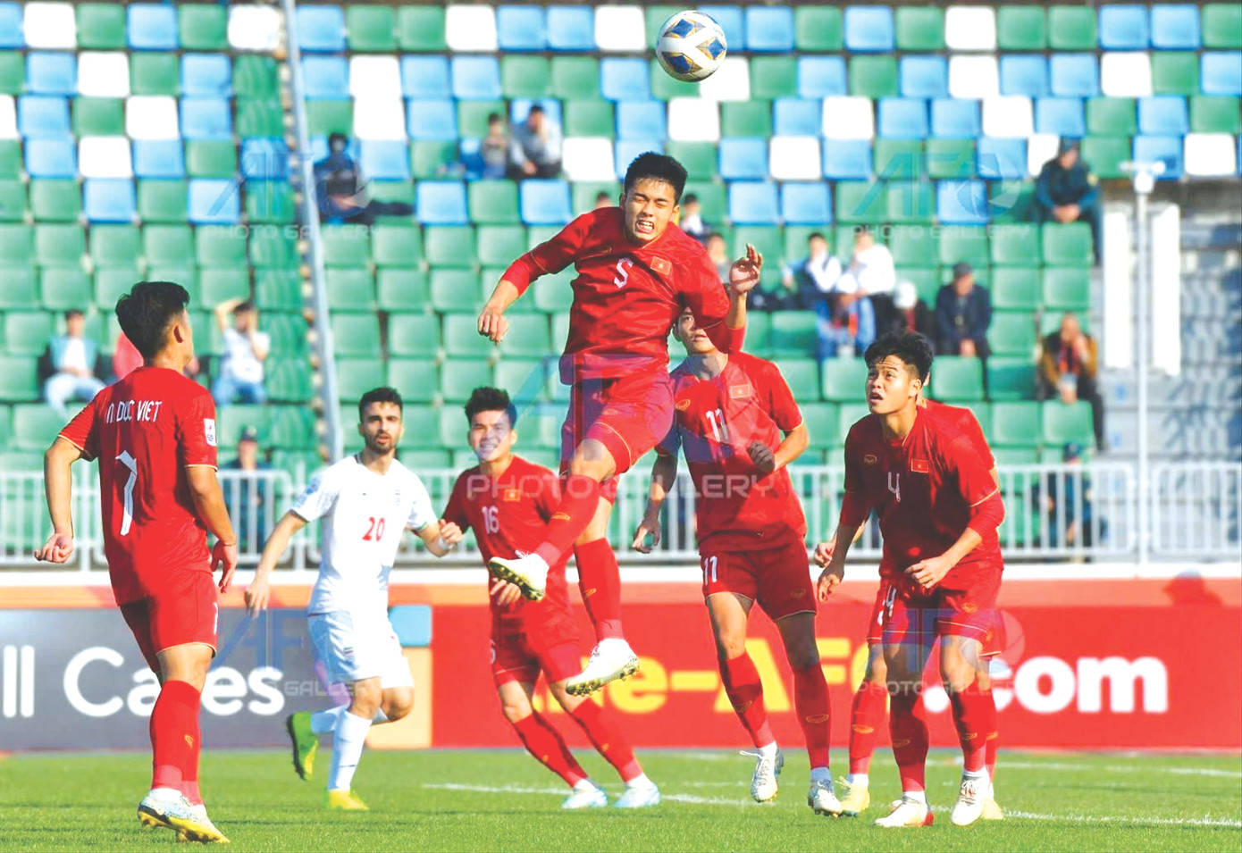 U20 Việt Nam thua Iran sau 90 phút kịch tính. Ảnh: AFC