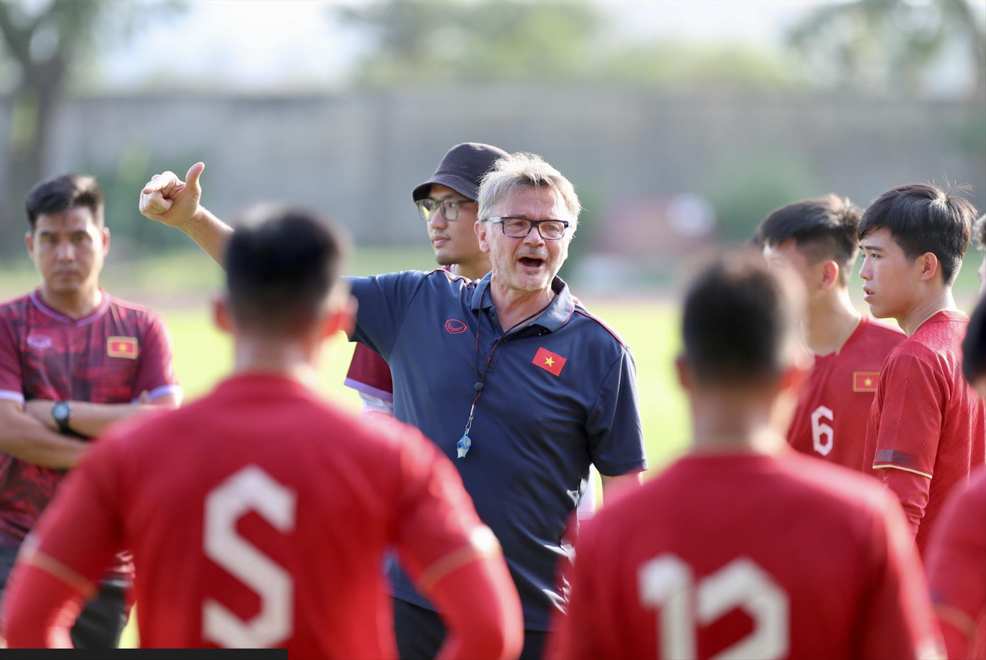 U22 Việt Nam sẽ giành vé sớm vào bán kết nếu đánh bại U22 Malaysia ở trận đấu hôm nay. Ảnh: Hữu Phạm U22 Việt Nam sẽ giành vé sớm vào bán kết nếu đánh bại U22 Malaysia ở trận đấu hôm nay. Ảnh: Hữu Phạm