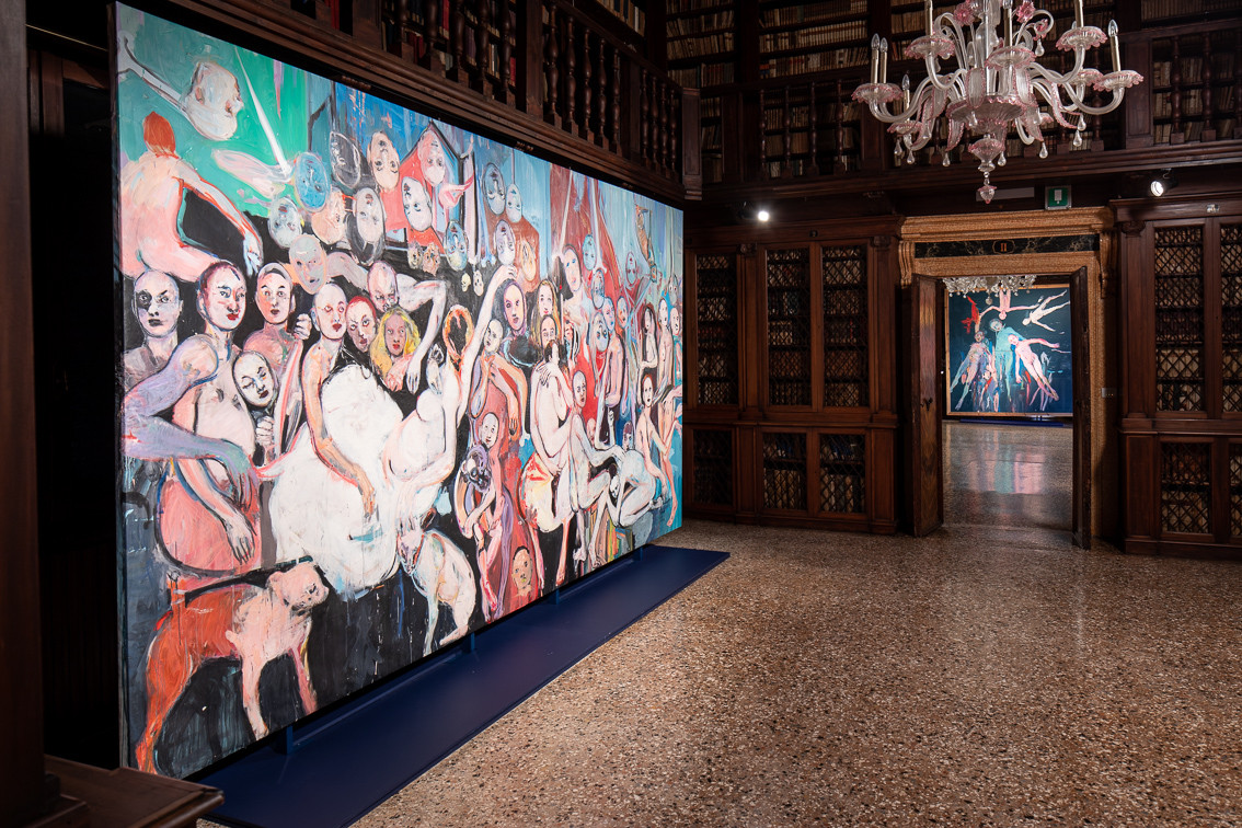 Tác phẩm trong triển lãm của Carlos Quintana và Enrique Rottenberg