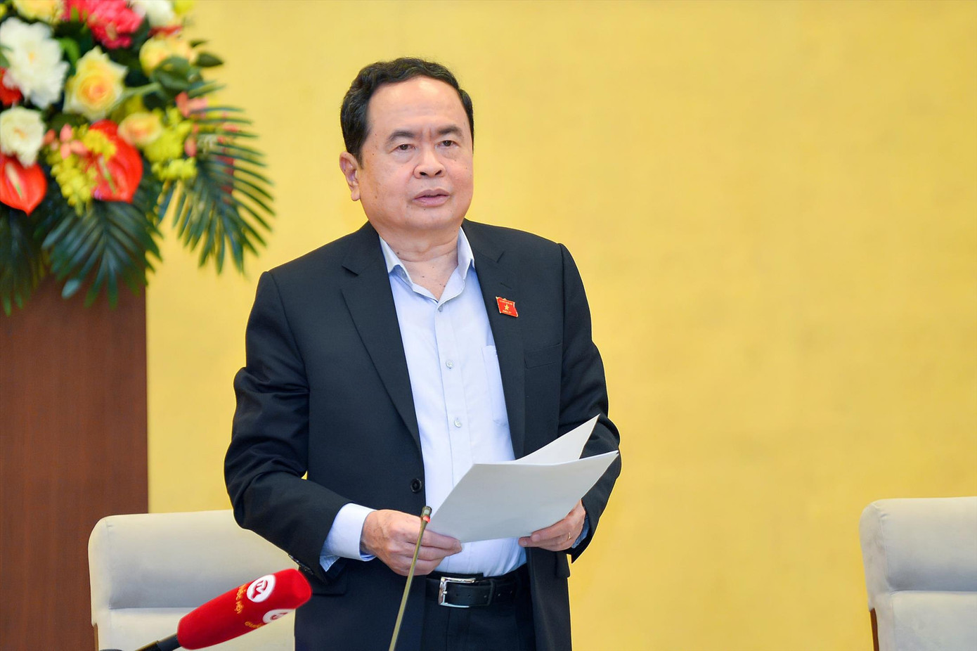 Phó chủ tịch Thường trực Quốc hội Trần Thanh Mẫn kết luận tại cuộc họp Phó chủ tịch Thường trực Quốc hội Trần Thanh Mẫn kết luận tại cuộc họp