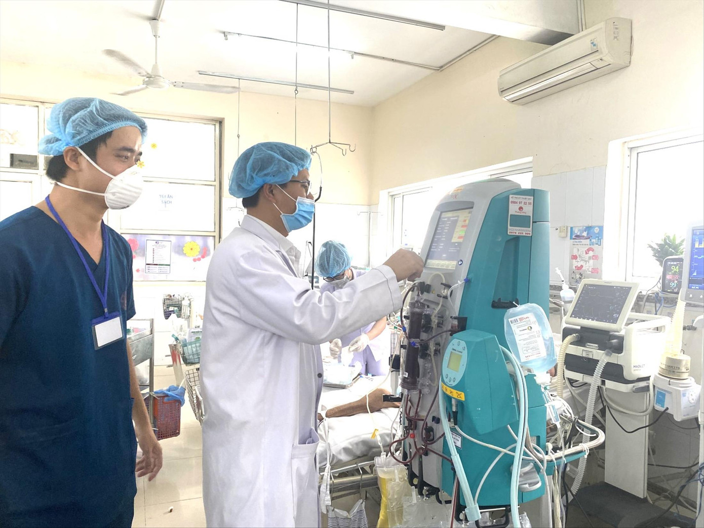 Bình Dương chuẩn bị vật tư sẵn sàng ứng phó dịch bệnh. ảnh: H.C