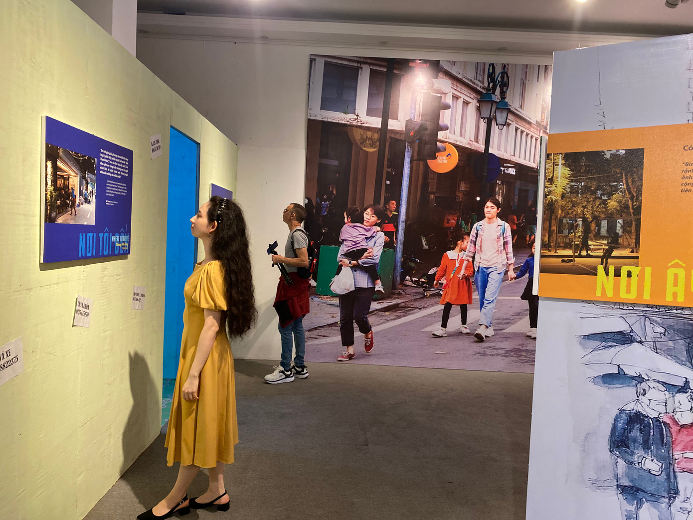 Triển lãm “Nơi tôi đến” thu hút sự quan tâm của người xem thủ đô