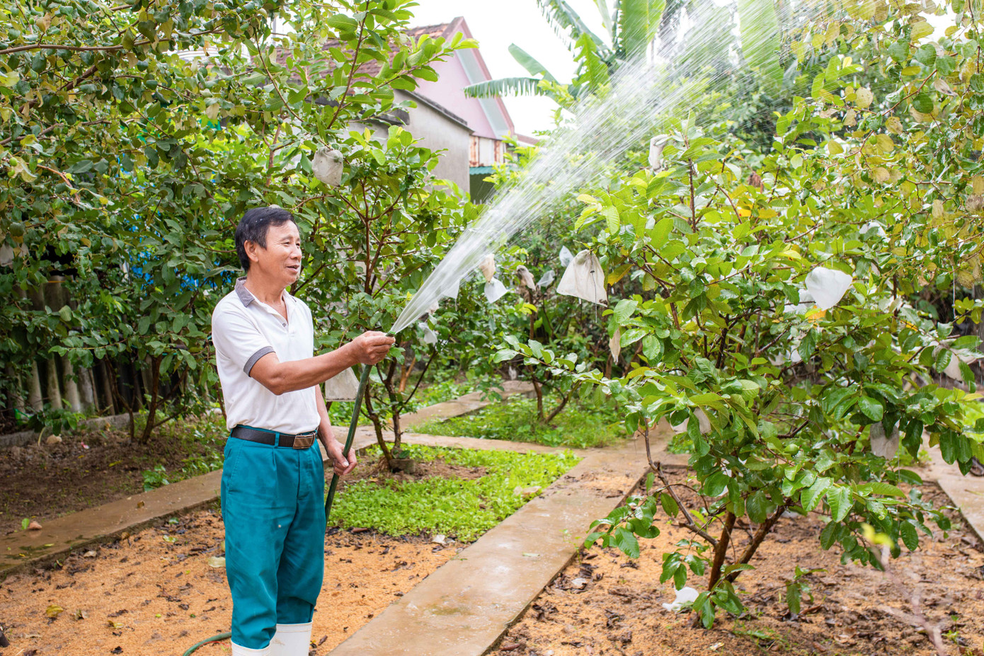 Người dân miền Trung phấn khởi sinh hoạt bằng nguồn nước sạch