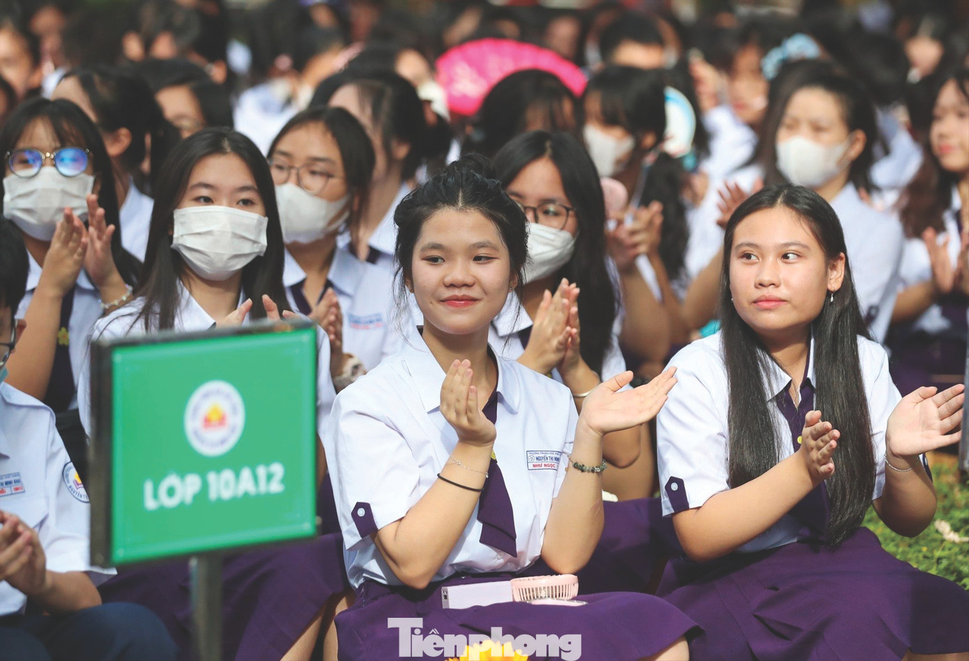 Học sinh TPHCM trong năm học mới 2023- 2024. Ảnh: Nguyễn Dũng