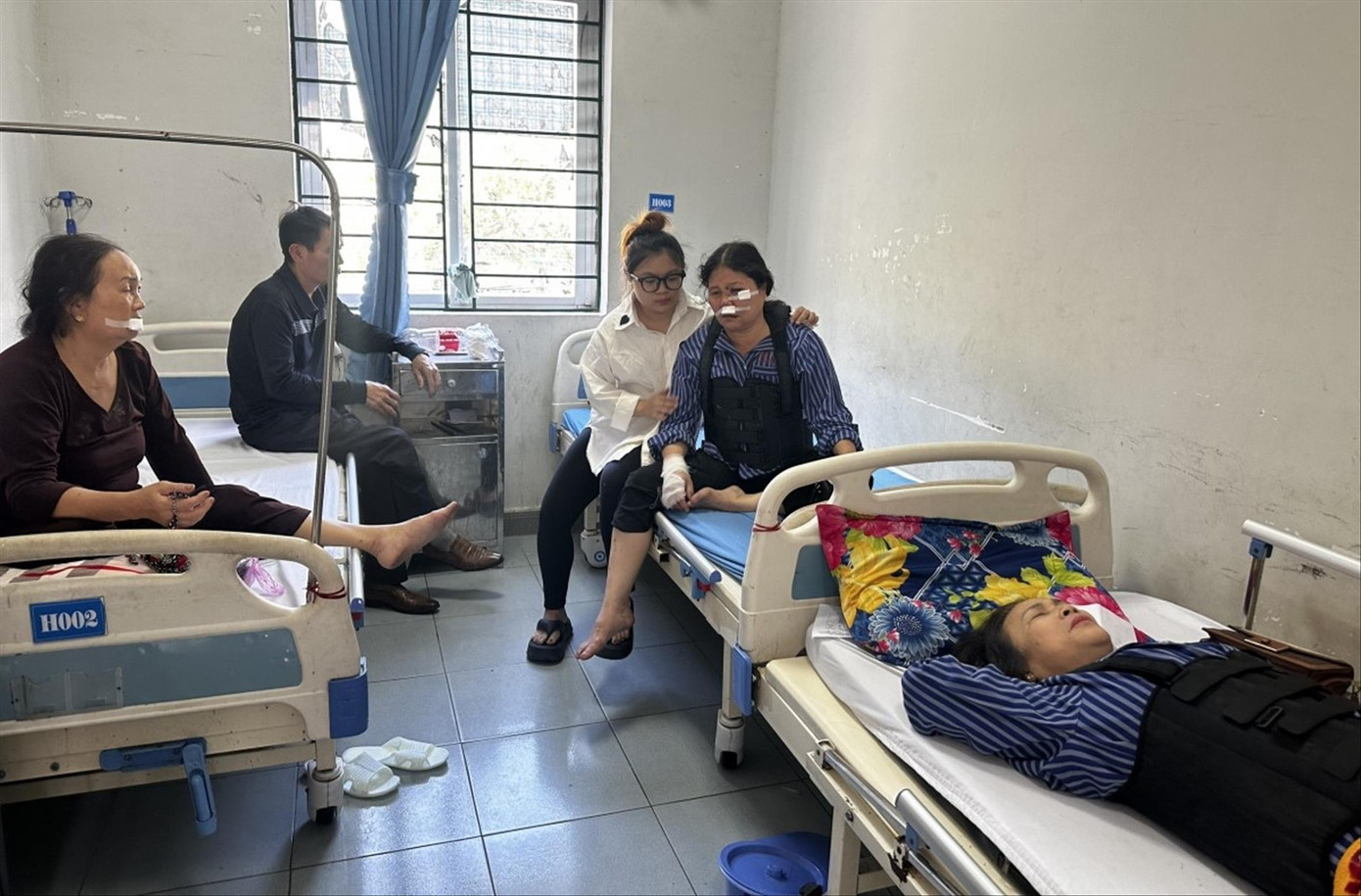 Nhiều người bị thương đang phục hồi sức khỏe. Ảnh: DC