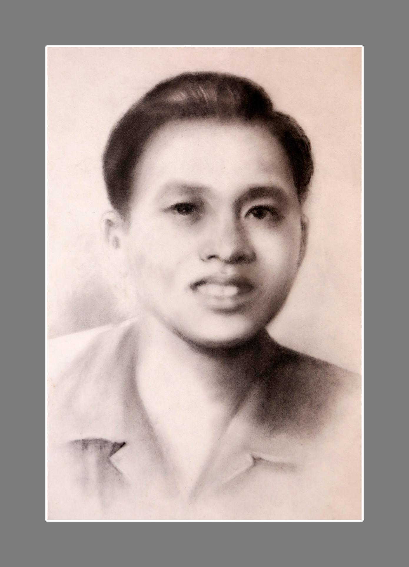 Chân dung liệt sĩ Dương Xuân Việt.