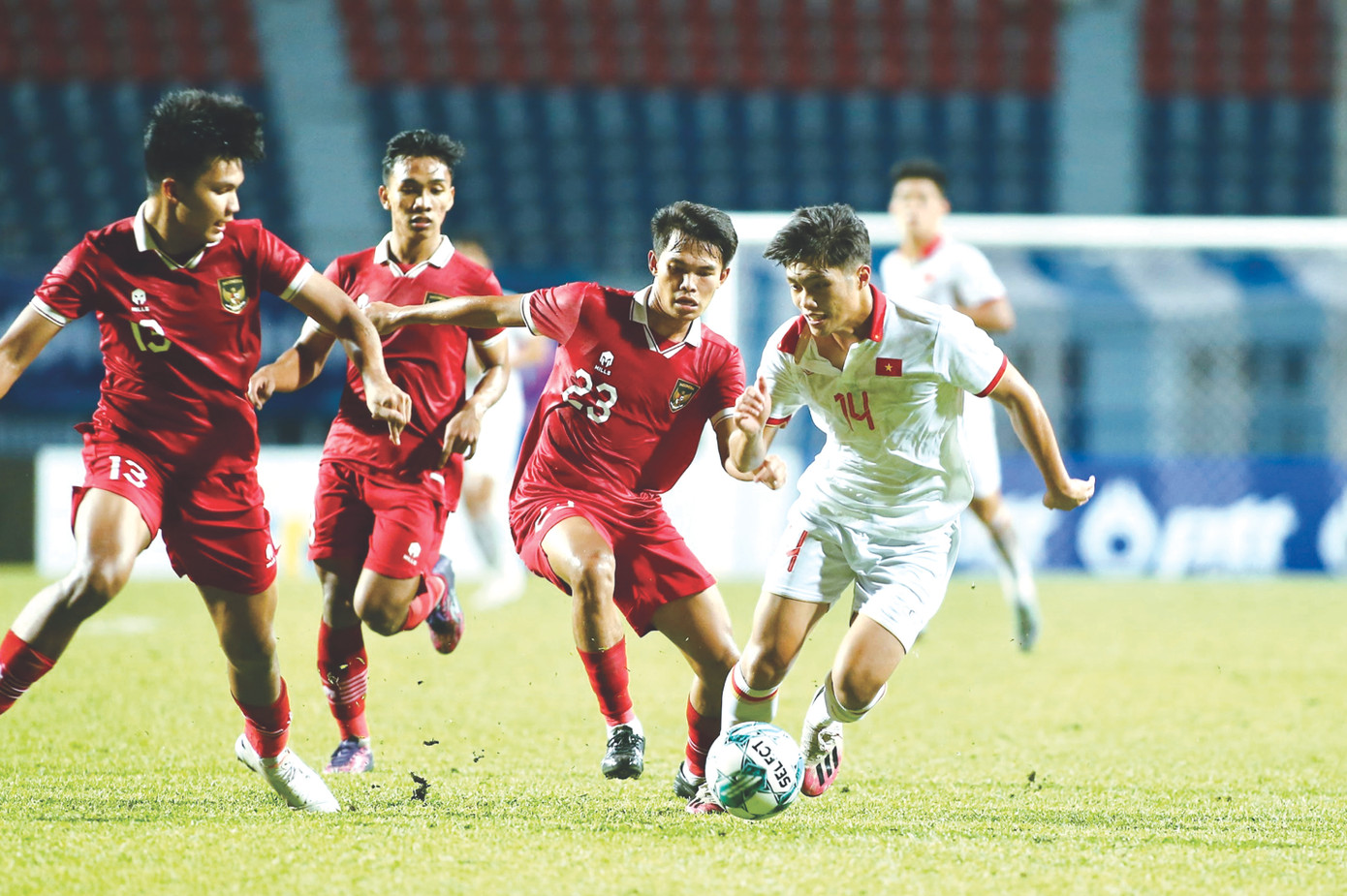 U23 Việt Nam cho thấy sự trưởng thành dưới sự dẫn dắt của HLV Hoàng Anh Tuấn. Ảnh: Huỳnh Huỳnh