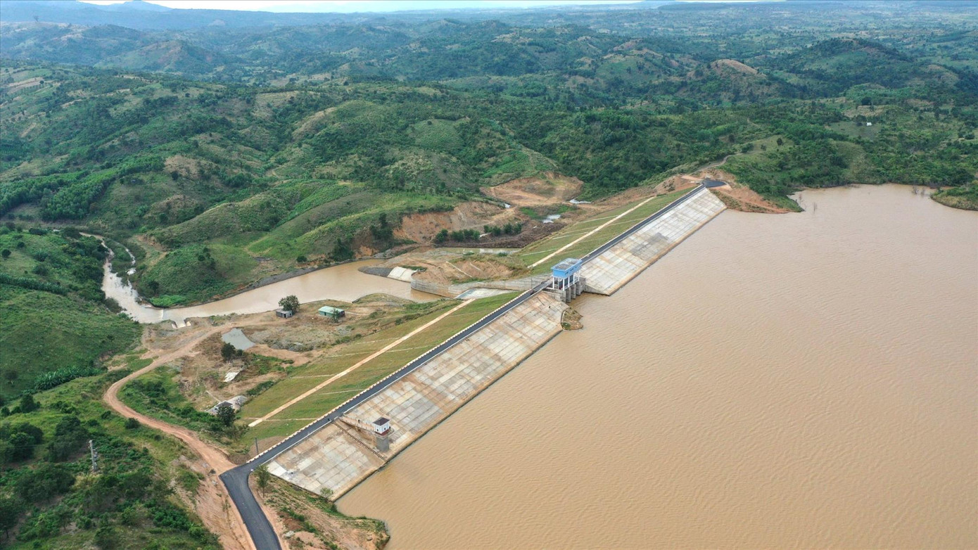 Công trình thủy lợi hồ chứa nước Plei Thơ Ga ( huyện Chư Pưh, tỉnh Gia Lai)