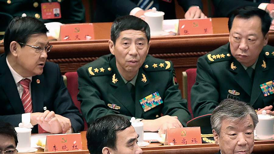 Ngày 12/3, ông Lý Thượng Phúc được bầu làm Bộ trưởng Quốc phòng Trung Quốc. Ảnh: CCTV Ngày 12/3, ông Lý Thượng Phúc được bầu làm Bộ trưởng Quốc phòng Trung Quốc. Ảnh: CCTV