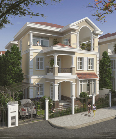 Kiểu biệt thự đơn lập A1